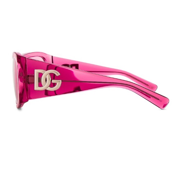 Dolce and Gabbana authentic pink mask sunglasses - Picture 2 of 3